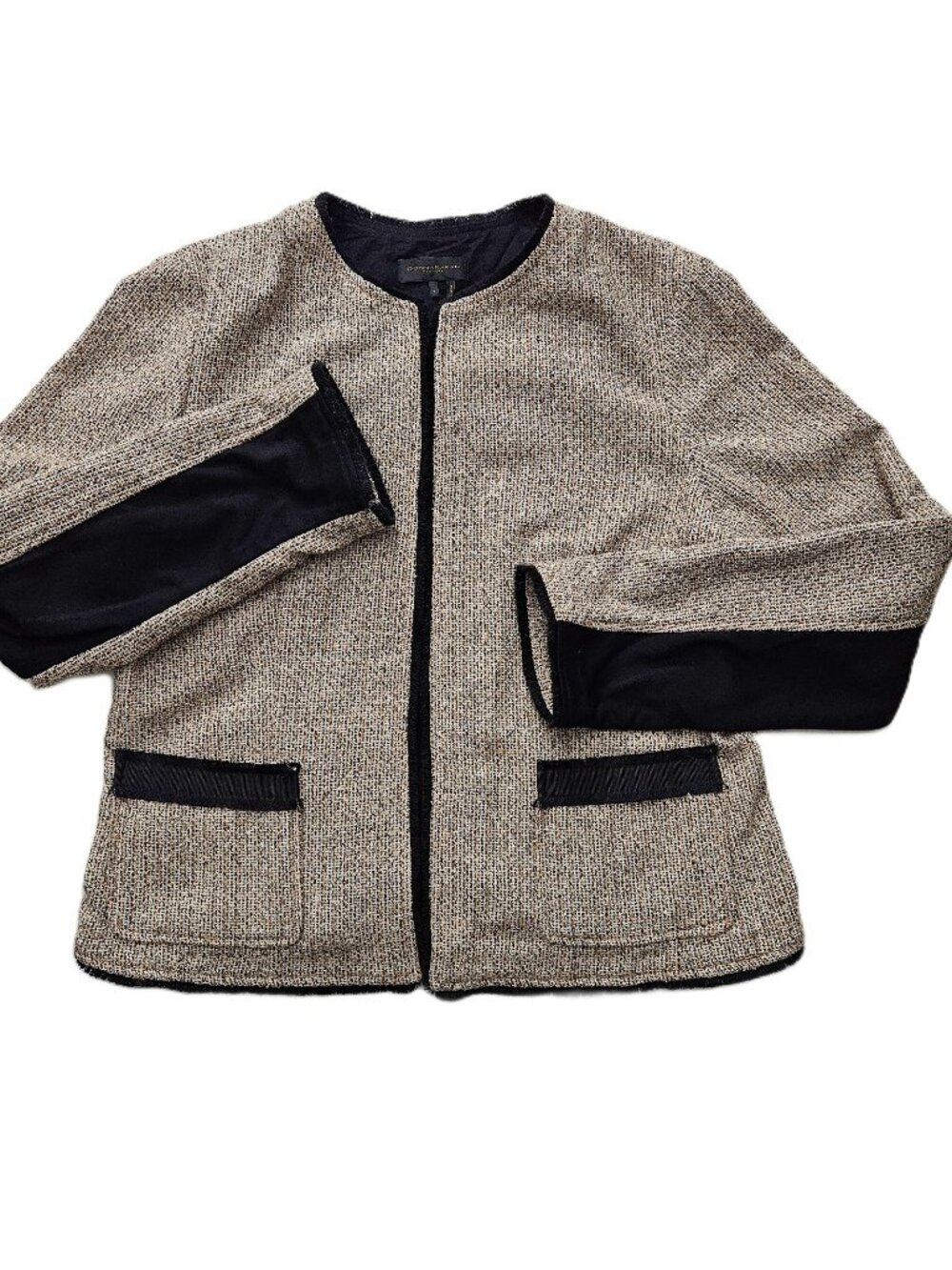 Donna Karan Women's Tweed Jacket – Size 6